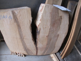 Sycamore maple blank perfect for a coffeetable in the lumberyard of Patrick Herrmann-Mobilsäge-BW