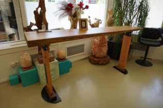 Unique Oak Tree Trunk Bar Counter BT2