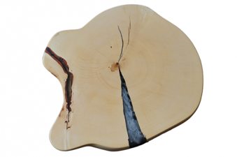side table top horse chestnut unique TP34