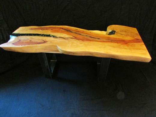 Birnbaum Couchtisch Unikat
