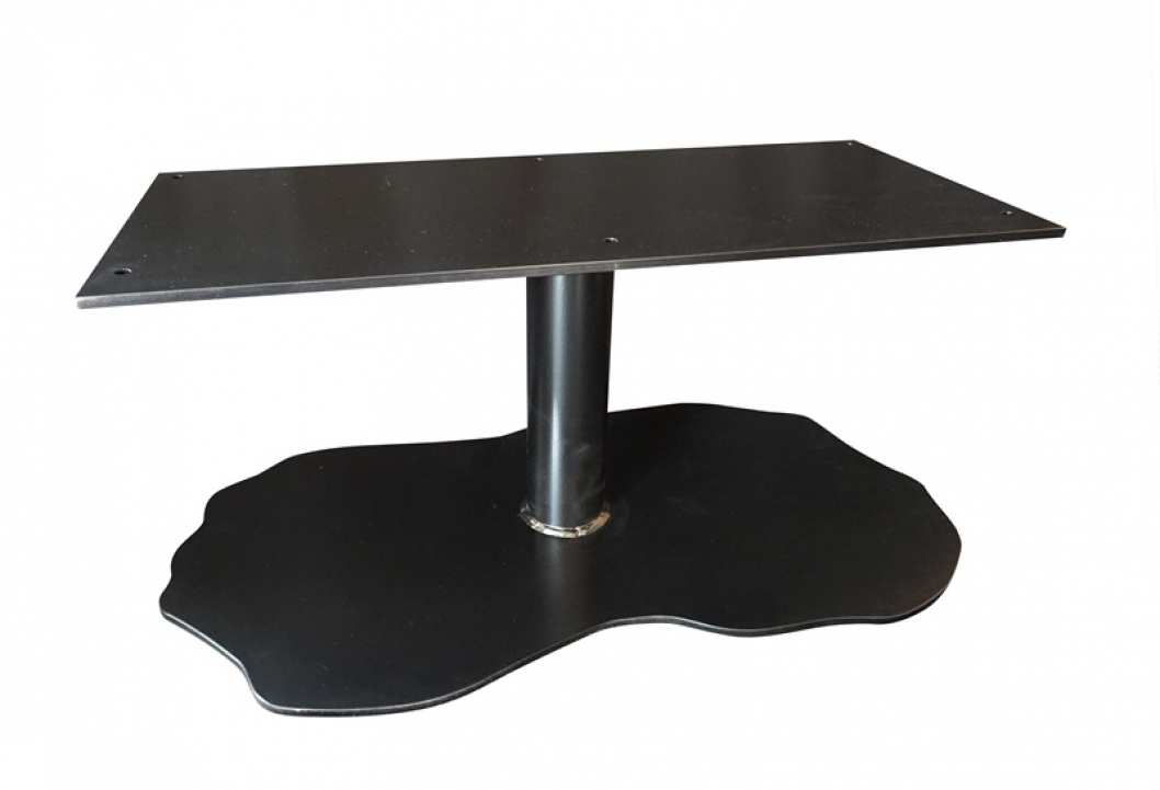 Couchtisch Untergestelle Stahl lasercut