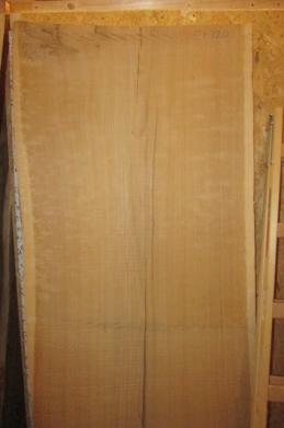 Oak tabletop blank, ideal for dining tables and desks, long-seasoned and sourced from the region