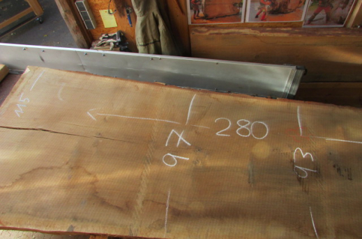 monster oak table top plank