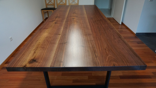walnut dining table