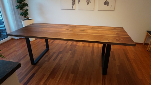 walnut dining table