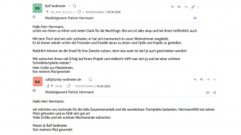 customer testimonial patrick herrmann tables