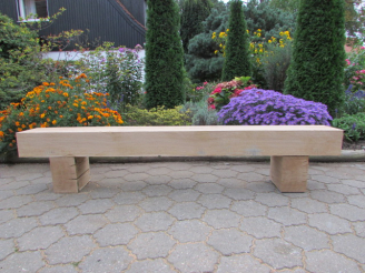 oak beam bench unique