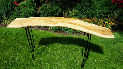 bar table from cucumber magnolia tree