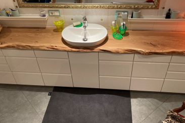 Waschtische Stuttgart, Waschtisch Massivholz, Waschtisch Platte, Waschtisch Unikat