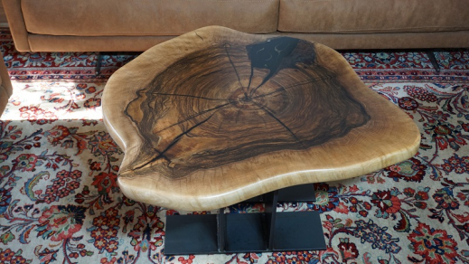 walnut coffee table