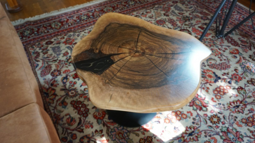 walnut coffee table