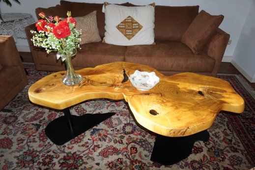 coffee table poplar cookie