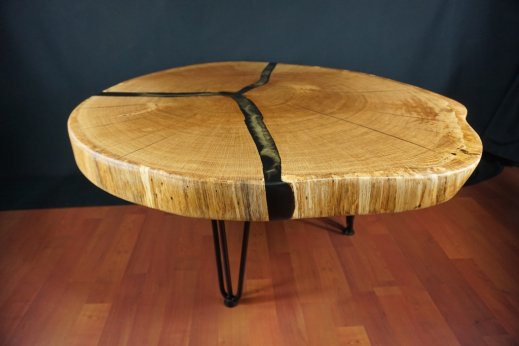 Oak coffee table unique