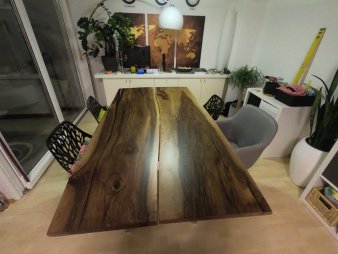 walnut dining table unique