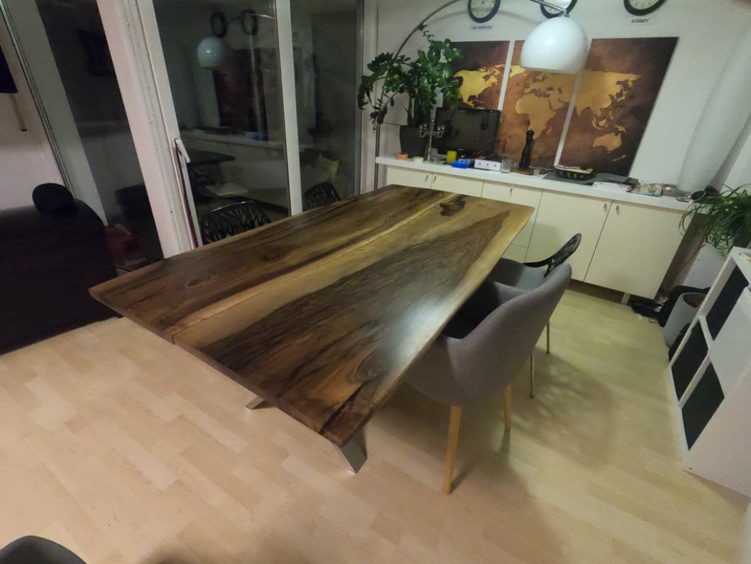 walnut dining table unique