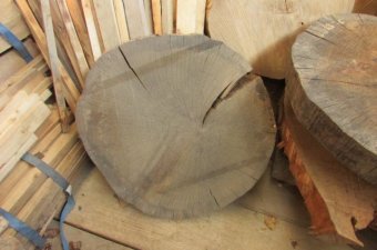 various wooden slices