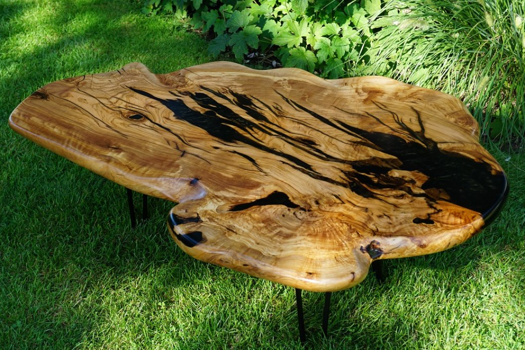 Olivenholz Couchtisch